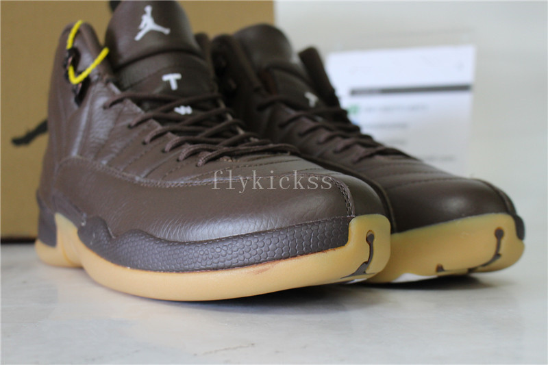 Authentic Air Jordan 12 Chocalate Brown